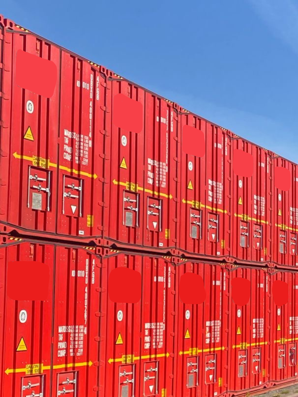 XXL-High-Cube-Lagercontainer als Selfstorage-Lagerraum in Lübeck und Hamburg, ebenerdig zugänglich und sicher verschließbar.